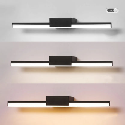 8W 10W 12W Customize Led Picture Light Black Bathroom Sconce SY-V002