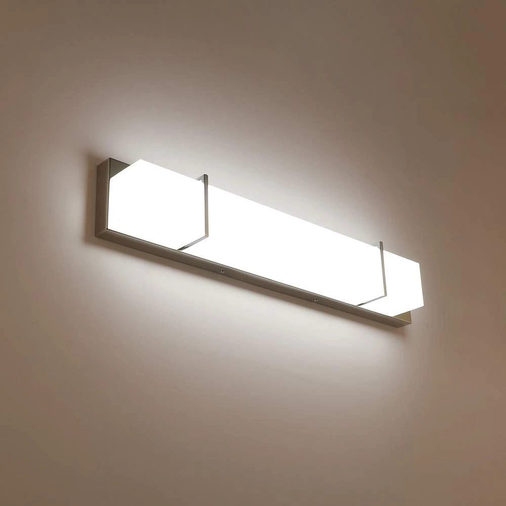 18W 25.2Inch Stainless Steel Vanity Lamp Led Bathroom Mirror Lights SY-V013